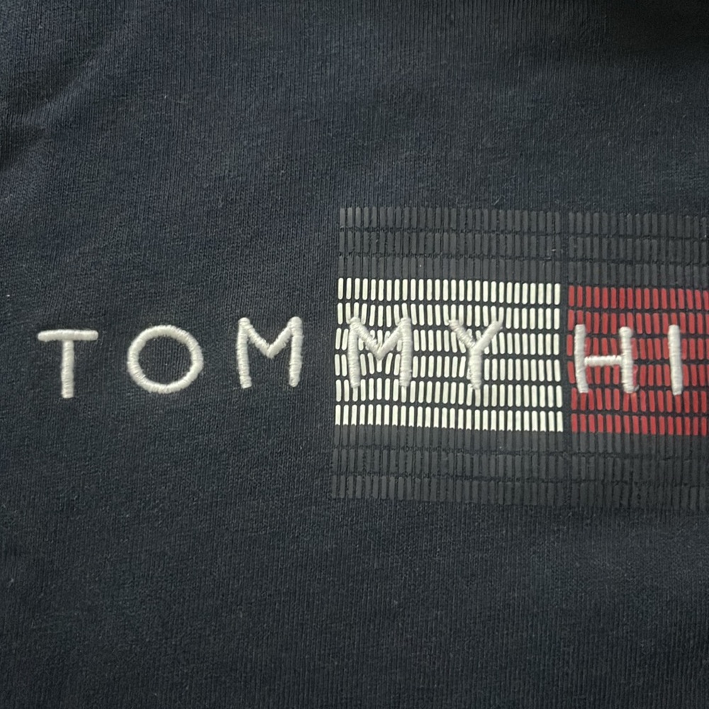 New Embroidered Tommy Logo Hoodie - Picture 2 of 9